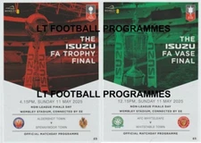 2025 FA TROPHY & VASE FINAL - SPENNYMOOR v ALDERSHOT / WHYTELEAFE v WHITSTABLE