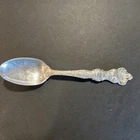 Flower of the Month “April” by Wallace Sterling Teaspoon w/ Daisy Taurus 5 7/8"