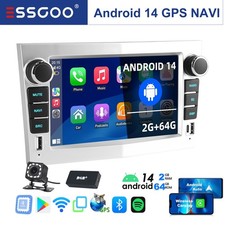 Android14 Autoradio Für Opel Astra H Corsa C D Zafira B Navi DAB+ Carplay GPS BT