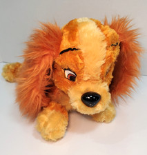 Disney Parks Authentic Lady and the Tramp LADY Plush Stuffed Animal 14"