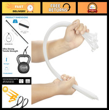 100PCS Heavy Duty 24" Cable Zip Ties - 175lbs Tensile Strength, UV Resistant, Du