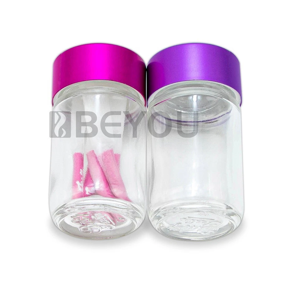 Baby Jeeter Jars  - Case of 192 Food Grade Glass/Smell Proof Jars(NO CAPS) - Image 3 of 4