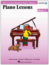 Piano Lessons Book 2 - Hal Leonard Student Piano Library