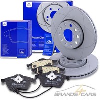 ATE Powerdisc Bremsscheiben +BelÄGe Vorne FÜR Skoda Superb 1 3U VW Passat 3B 3BG
