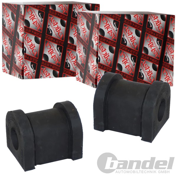 2X Ashika 17Mm Stabilager Buchsen Vorne Passend FÜR Nissan Patrol Links+Rechts-image