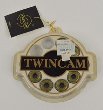 Set 6 cuscinetti in linea per pattini a rotelle Twincam ABEC-1 e ABEC-3 Twin Cam