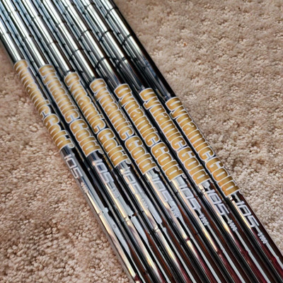 NEW Uncut True Temper Dynamic Gold 105 S300 Stiff Iron 7 Shafts 4-PW .355 Taper