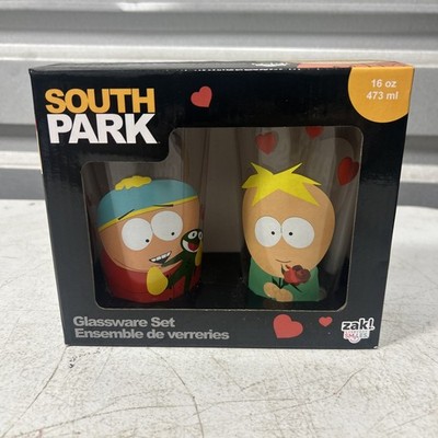 South Park 2 Pint Glass Set Zak 2025 | eBay