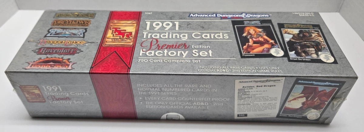 【激レア】アドバンスド・ダンジョンズ&ドラゴンズトレーディングカード　1991年 1991 TSR Advanced Dungeons Dragons Trading Cards Factory Set for