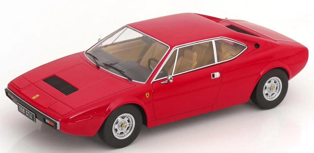 Ferrari 308 GT4 1974 KK-Scale 1/18 – Gris Et Noir, Modèle Métal Collection