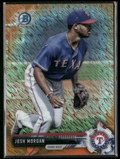 2017 Bowman #BCP123 Josh Morgan Chrome Prospects Orange Shimmer #/25