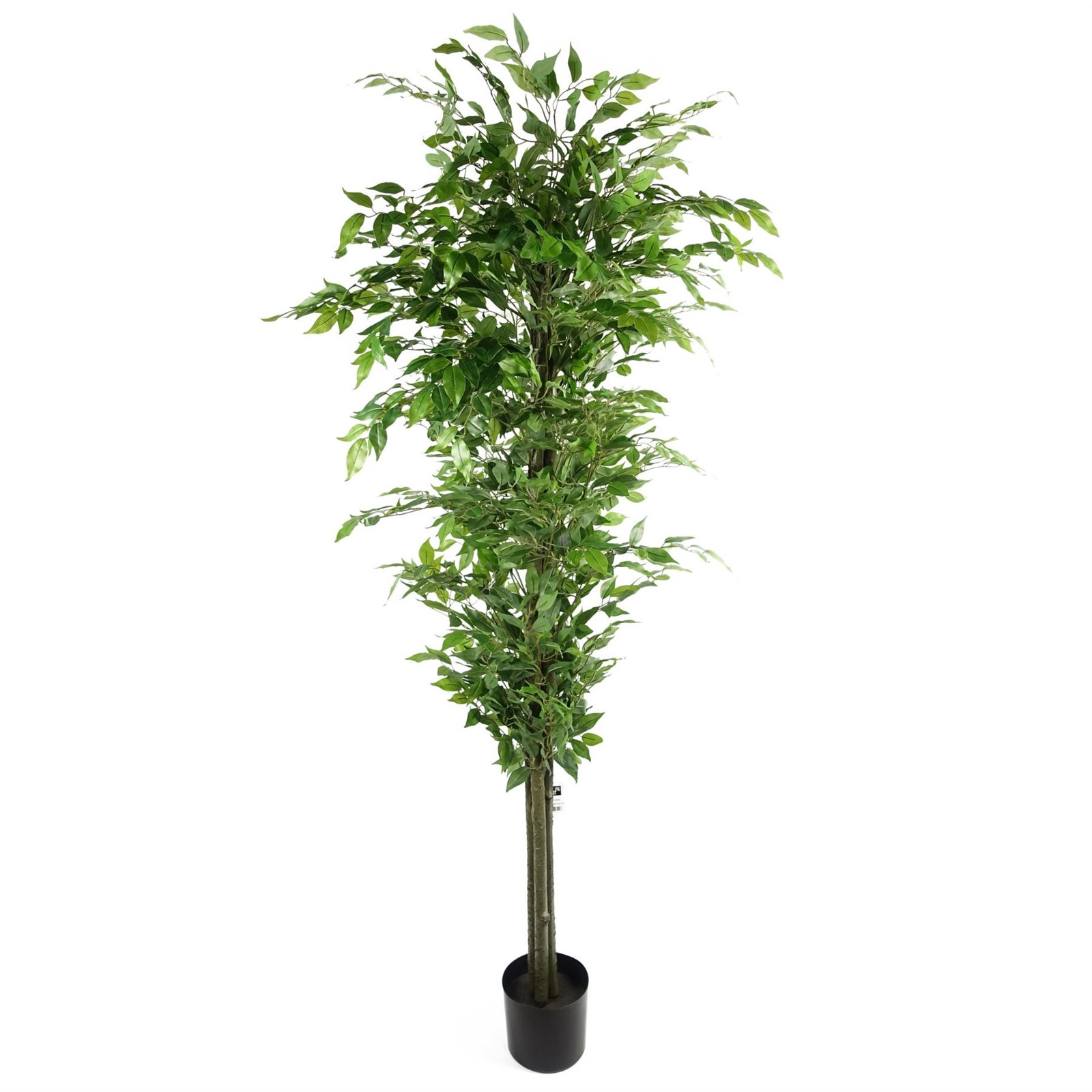 Artificial Ficus Tree Realistic Large Black 180cm (6ft) Premium Indoor Home