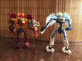 LEGO BIONICLE: Glatorian set of 2 Malum (8979) and Strakk (8982)