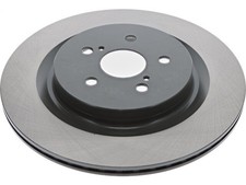 Rear API OEF3 Prem E coated Brake Rotor fits Toyota Highlander 2020-2025 22MRFM