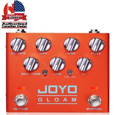 JOYO R-29 Gloam Bass Guitar Sub Octave Fuzz Effect Dry/Wet Mix Control Sync Mode
