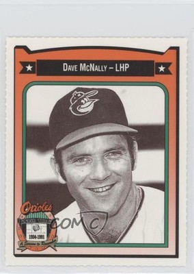 1991 All-Time Baltimore Orioles Team Issue Dave McNally #293 0q3