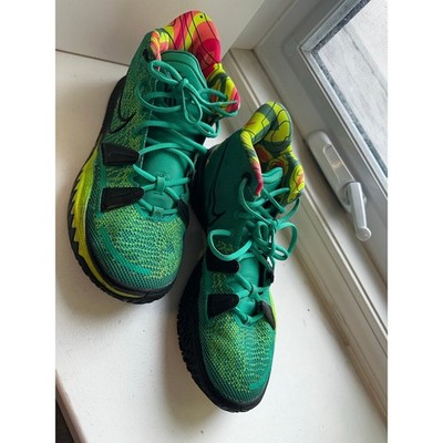 Nike Kyrie 7 ''Weatherman'' sneakers GOAT vibrant green/yellow colorway size 12