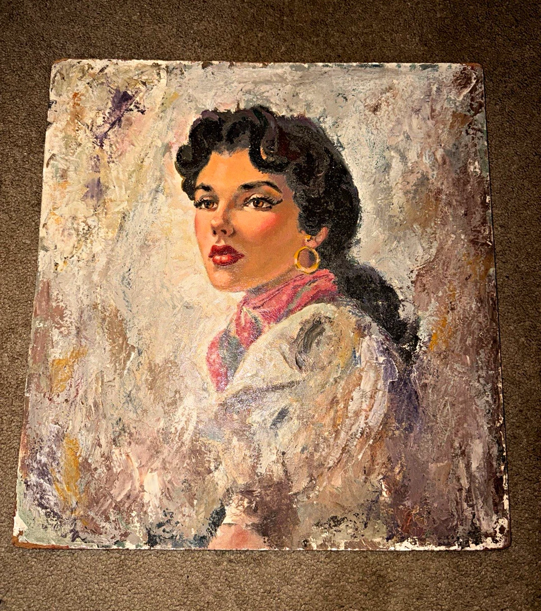 25+ Vintage Girl Painting for sale | Updated Oct 2026