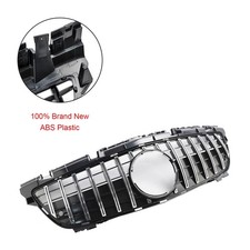 Chrome Front Radiator Grill Grille Fit Mercedes SLK-Class R172 SLK55 2011-16 KP