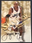 1998-99 SkyBox Premium Autographics #128 Jacque Vaughn