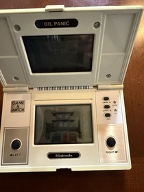 Nintendo Game & Watch OIL PANIC Multi Screen Handheld System OP-51 1982