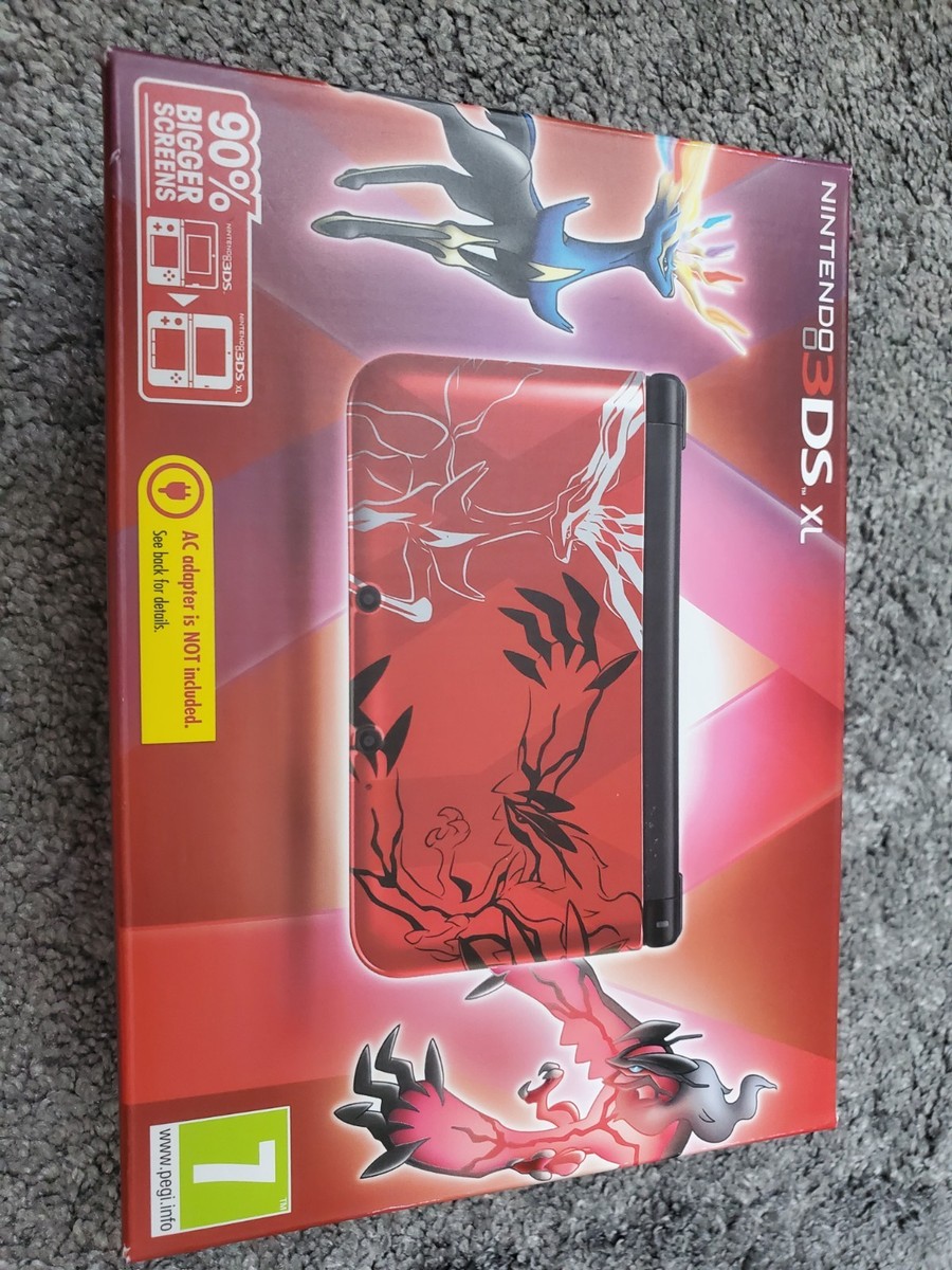 Nintendo 3DS LL ポケモン X・Y デザイン Nintendo 3DS XL Pokemon X and Y Red Handheld System for sale