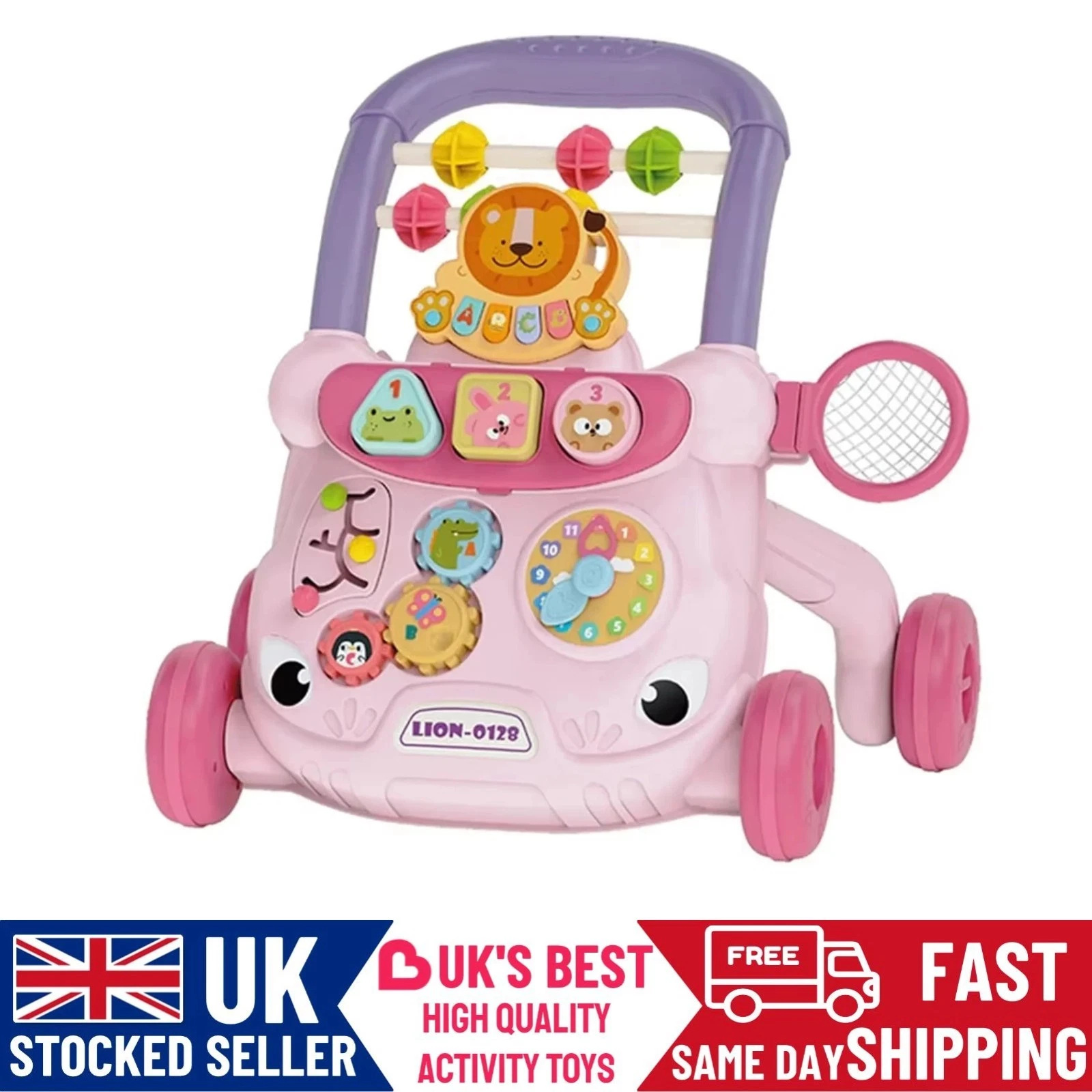 Baby Walker Toddler Push Walking Toy With Music for Boys and Girls Birthday Gift
Opens in a new wind