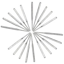 20PCS Drill Bits 1 0mm Head with 2 35mm Shank for Glass Porcelain and Jade Use