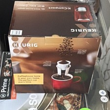 Keurig K-Compact Macchina da Caffè a Cialde Rossa Compatibile K-Cup