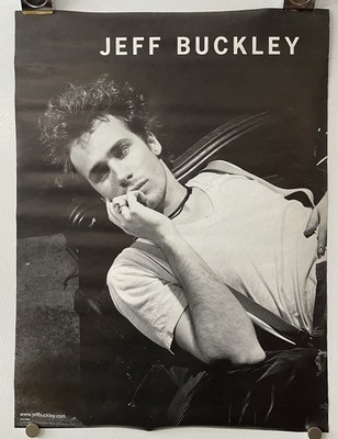 JEFF BUCKLEY ''Sketches For My Sweetheart'' 1998 PROMO-ONLY DOUBLE-SIDED POSTER!