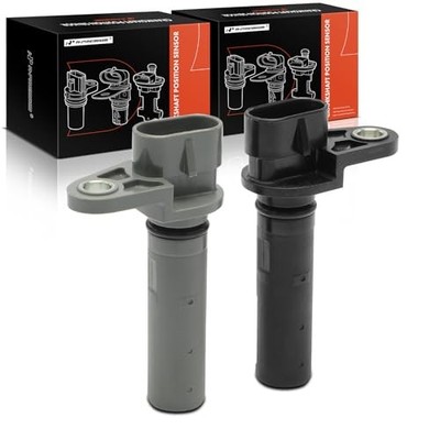 2-PC Upper and Lower Engine Crankshaft Position Sensor Compatible with 