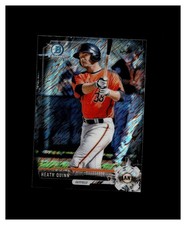 2017 Bowman Chrome Mini Prospects Black Shimmer Refractor Heath Quinn /100
