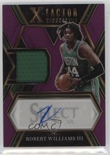 2022-23 Panini Select Purple Prizm 91/99 Robert Williams III #XFS-RWL Auto 11qz