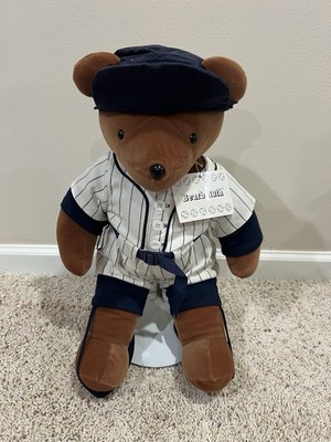 North American Bear Company Bearb Ruth V.I.B. Plush Bear w/ Baseball Outfit, Tag