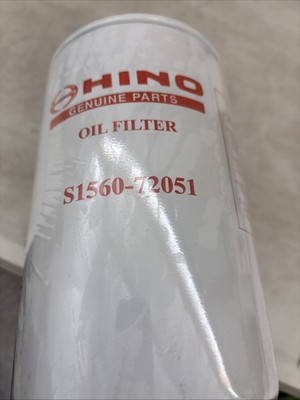 Hino Genuine S1560-72051 Oil Filter
