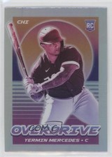 2021 Panini Chronicles Overdrive Holo Prizm Yermin Mercedes #8 fm0