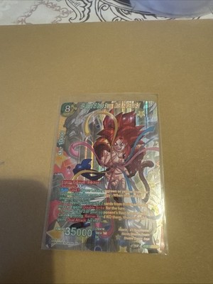 SS4 Gogeta Vs Omega Shenron BT25-137 SPR Dragonball Super Card Game Top