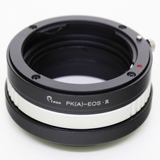 Pentax K PK DA lens to Canon RF mount camera adapter EOS R R1 R5 R6 II R7 R8 R10