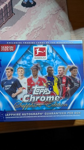2025/26 Topps Chrome Sapphire Bundesliga