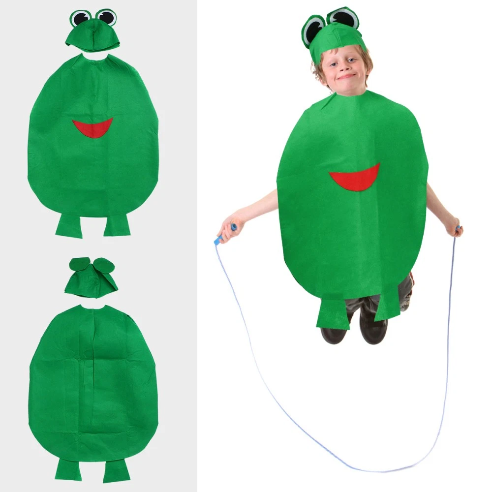 VETEMENTS 2 Pezzi Vestiti Rana Genitore Bambino Halloween Indossare Forniture Costumi Unici