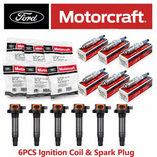 6 Sets Genuine Motorcraft Ignition Coil Spark Plug For Ford F150 3.5l Us Stock 6 Sets Genuine Motorcraft Ignition Coil Spark Plug For Ford F150 3.5l Us Stock