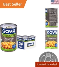 Foods Organic Chick Peas, 24-Pack, 15.5 oz