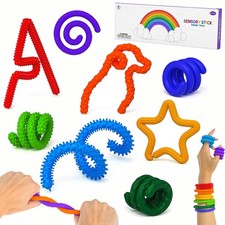 Christmas Stocking Stuffer 8Packs Fidget Toys Sensory Sticks Sensory Toys