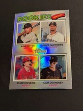 2026 Topps Heritage - 2026 Rookie Shortstops #374 Chrome Refractor