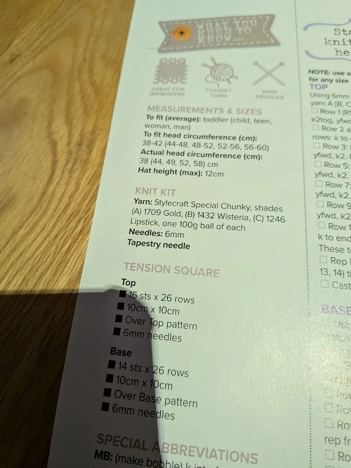 Crown Knitting Pattern. - Image 2 of 2