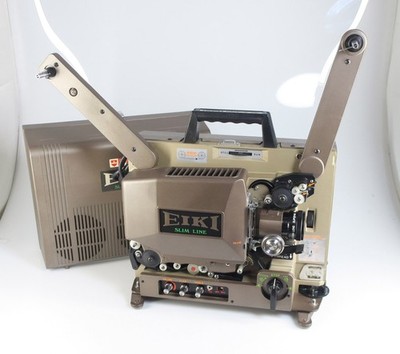EIKI SNT-2 16mm TON-FILMPROJEKTOR SLIM LINE MIT LAUTSPRECHERDECKEL