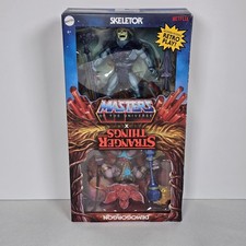Masters of Universe Stranger Things Skeletor & Demogorgon Figure New Box Wear