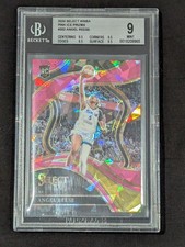 2024 Panini Select Courtside Angel Reese RC Pink Ice BGS 9