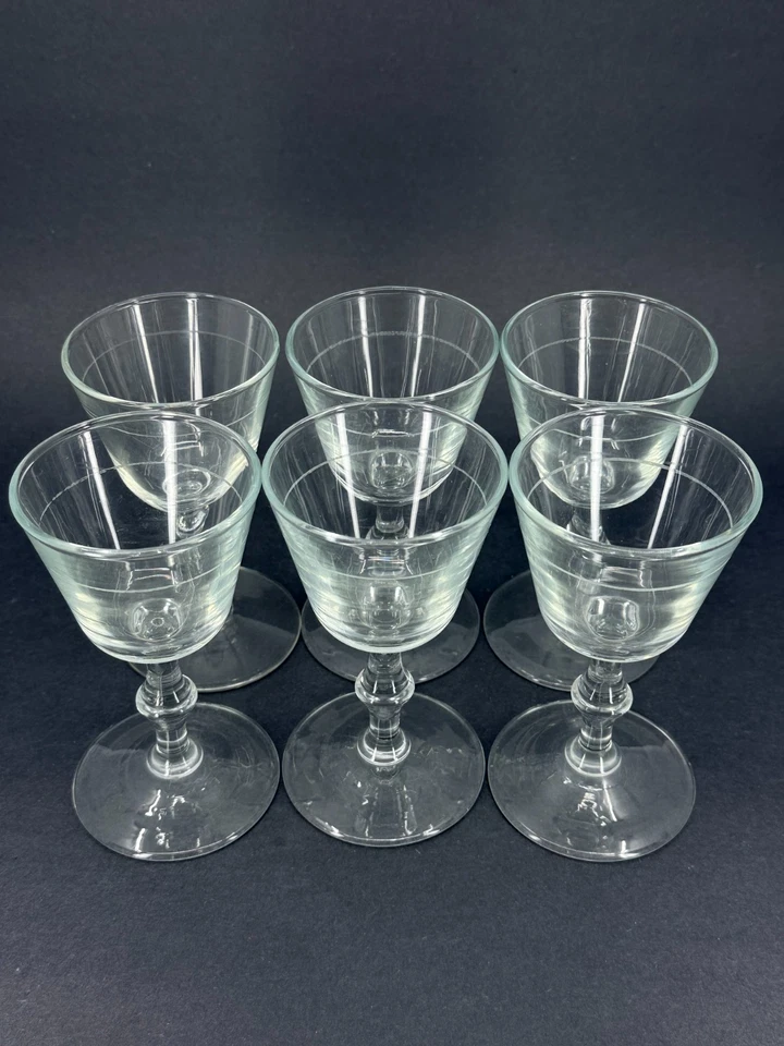 6 copas de cóctel vintage de licor colombiano Libbey años 50 MCM barware para beber Foto 2 de 4