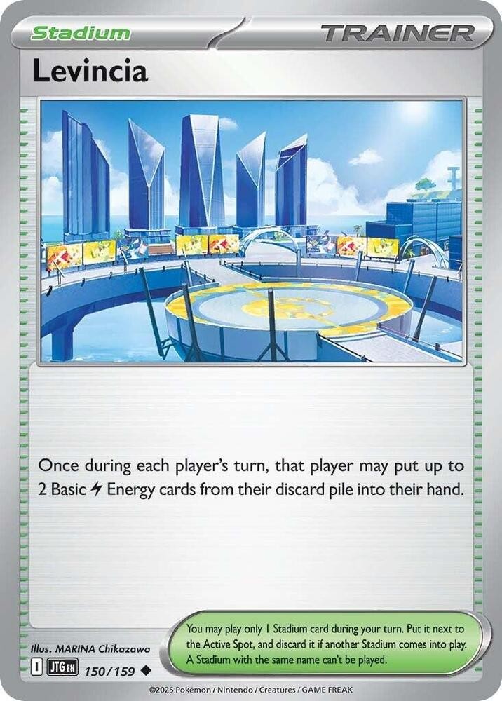 Levincia #150/159 Sv09 Journey Together Uncommon Reverse Holo Pokemon TCG NM